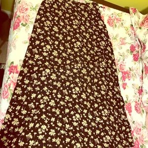 Liz Claiborne Maxi floral skirt